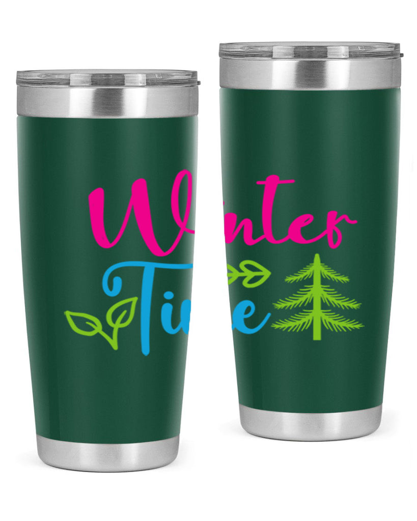 Winter Time 528#- winter- Tumbler