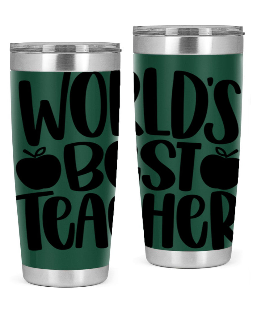 Worlds Best Teacher Style 28#- teacher- tumbler