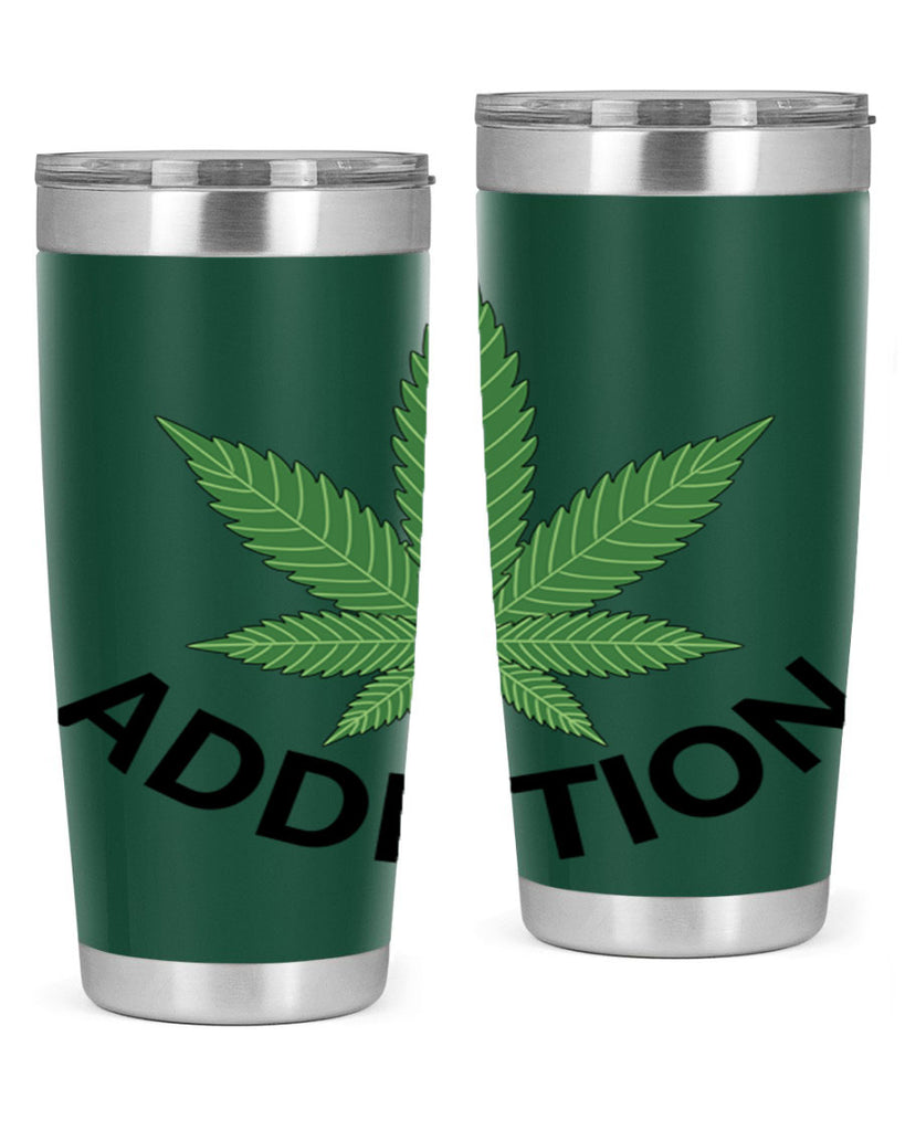 addiction cannabis 8#- marijuana- Tumbler