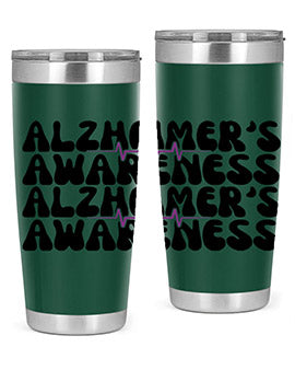 alzheimer s awareness 5#- alzheimers- Tumbler