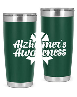 alzheimers awareness 124#- alzheimers- Tumbler