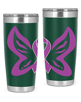 alzheimers awareness style 104#- alzheimers- Tumbler