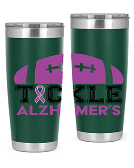 alzheimers awareness style 110#- alzheimers- Tumbler