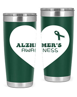 alzheimers awareness style 60#- alzheimers- Tumbler