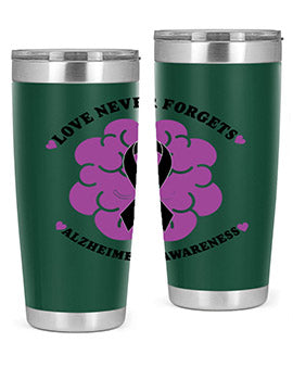 alzheimers awareness style 95#- alzheimers- Tumbler