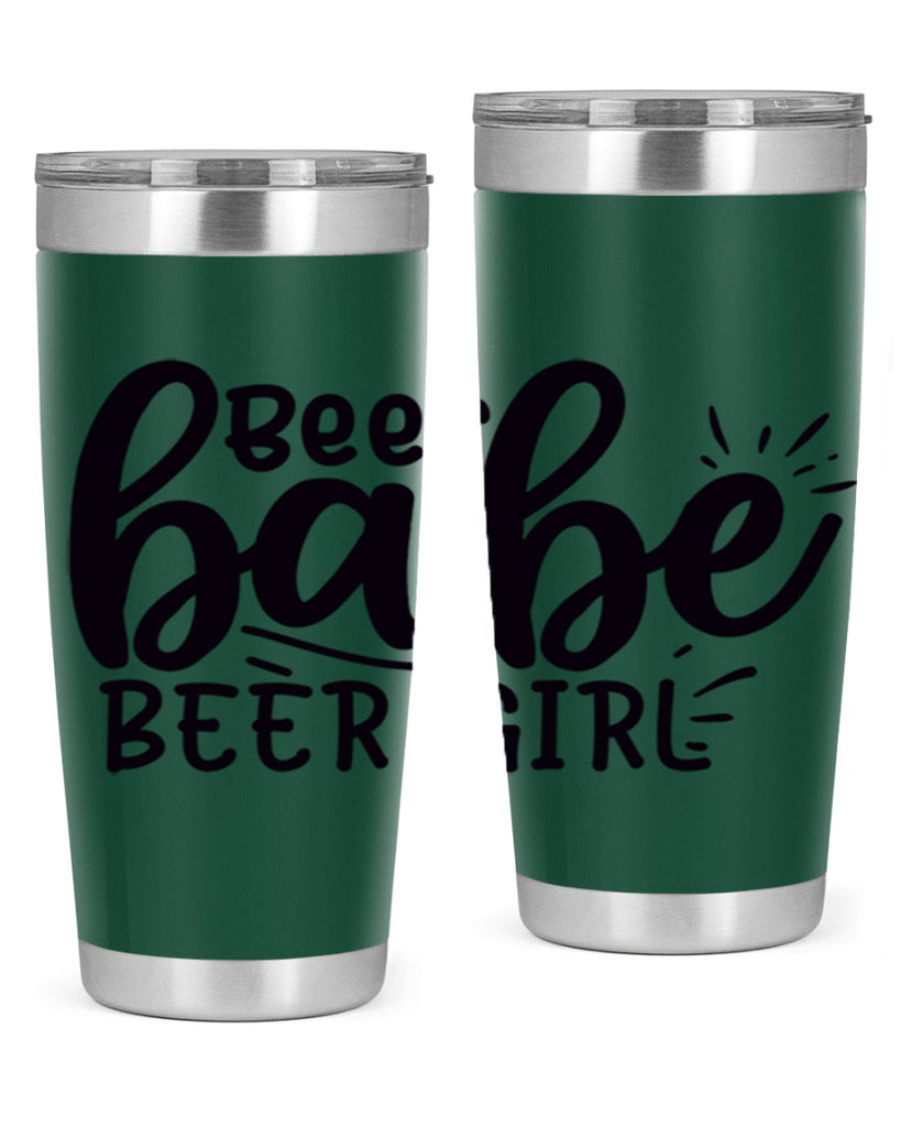 beer babe beer girl 136#- beer- Tumbler