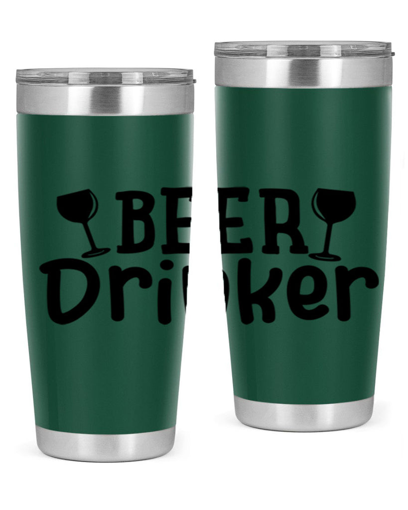 beer drinker 133#- beer- Tumbler