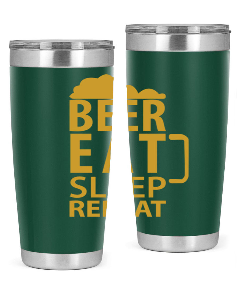 beer eat sleep 109#- beer- Tumbler