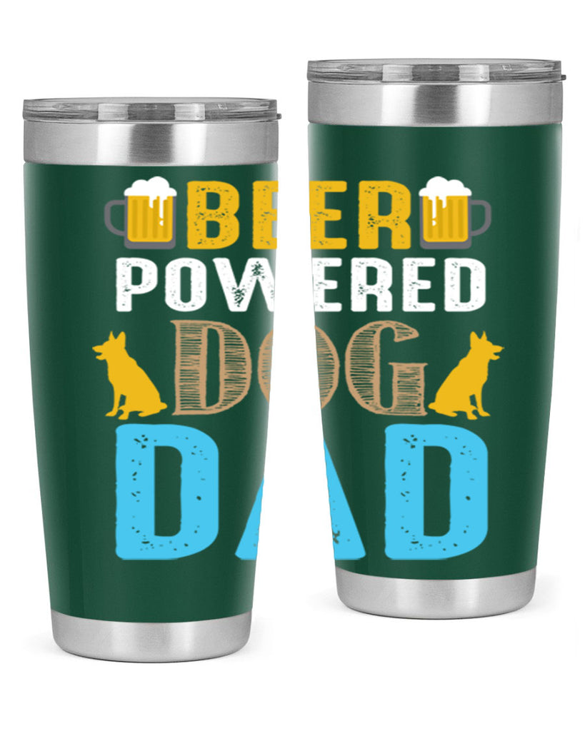 beer power dog dad 145#- beer- Tumbler