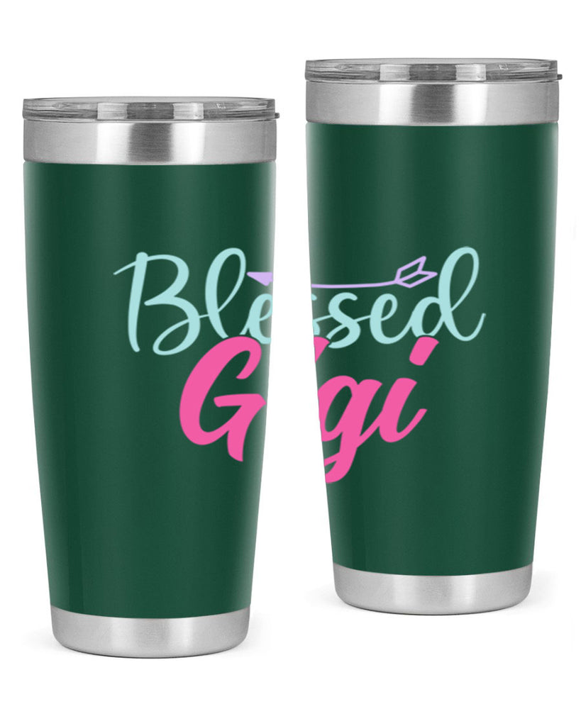 blessed gigi 65#- grandma - nana- Tumbler