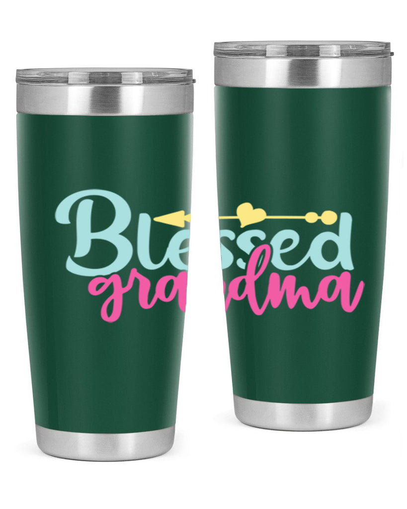 blessed grandma 63#- grandma - nana- Tumbler