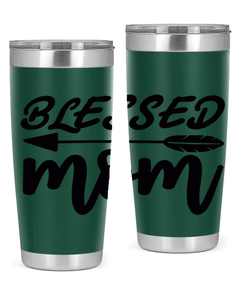 blessed mom 270#- mom- Tumbler