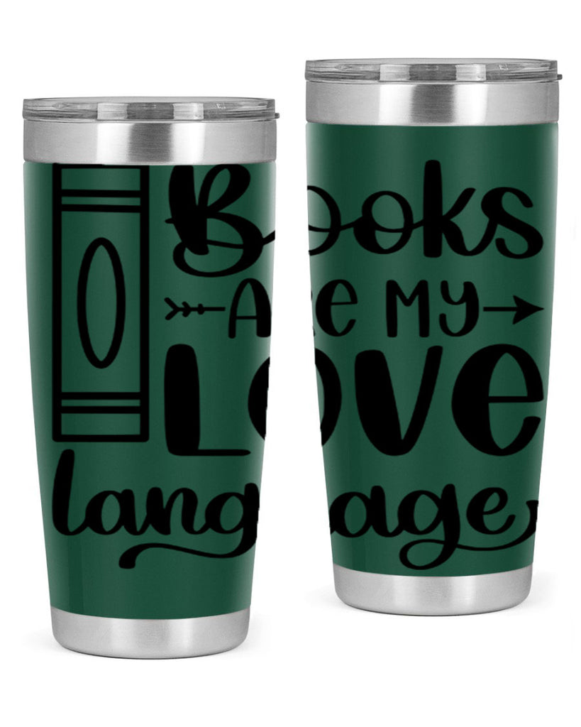 books are my love language 46#- reading- Tumbler