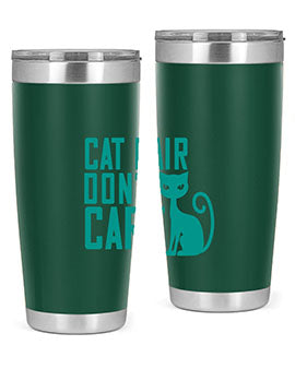 cat hair dont care Style 30#- cat- Tumbler