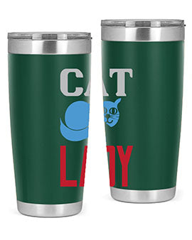 cat lady Style 31#- cat- Tumbler