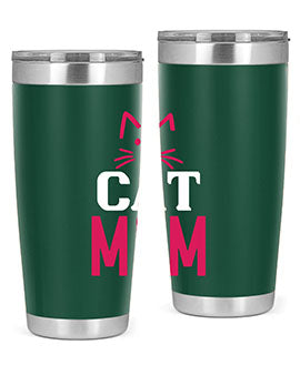 cat mom Style 34#- cat- Tumbler