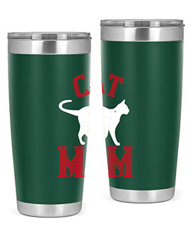 cat mom Style 35#- cat- Tumbler