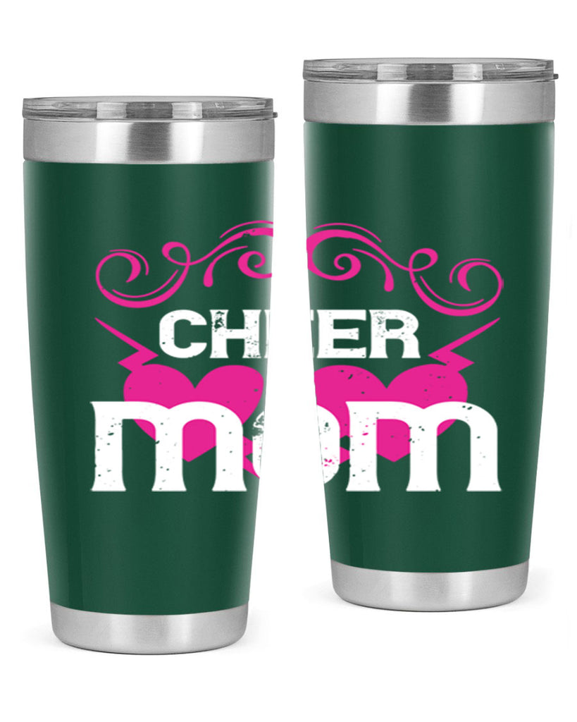 cheer mom 194#- mom- Tumbler