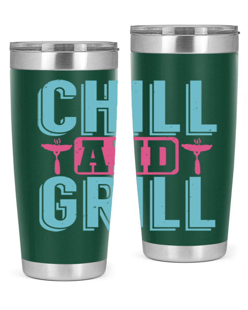 chill and grill 49#- bbq- Tumbler