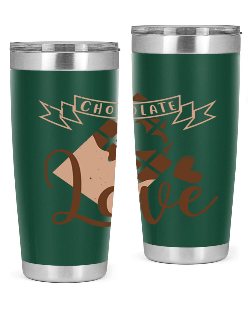 chocolate love 44#- chocolate- Tumbler