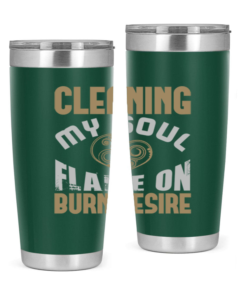 cleaning my sould flame on burn desire Style 43#- cleaner- tumbler