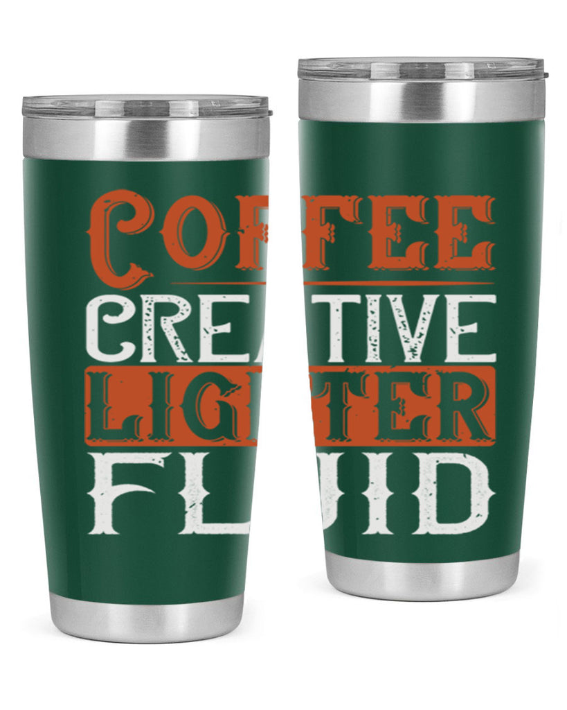 coffee creative lighter fluid 273#- coffee- Tumbler