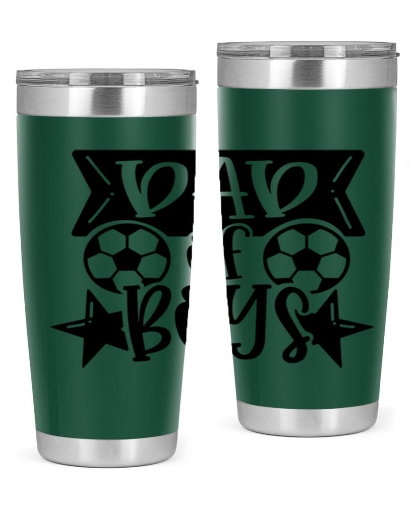 dad of boy 61#- fathers day- Tumbler