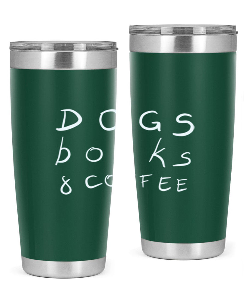 dogs books and coffee 282#- coffee- Tumbler