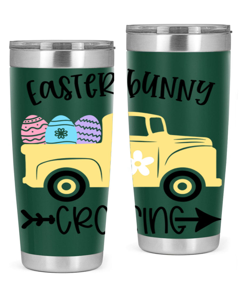 easter bunny crossing 59#- easter- Tumbler