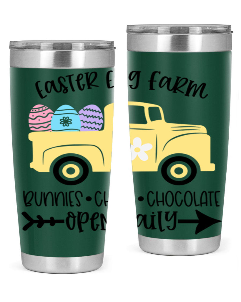 easter egg farm 58#- easter- Tumbler