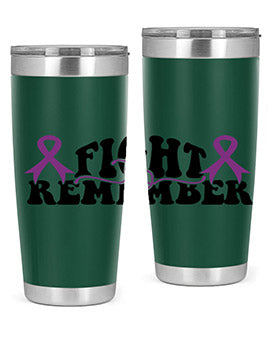 fight to remember 144#- alzheimers- Tumbler