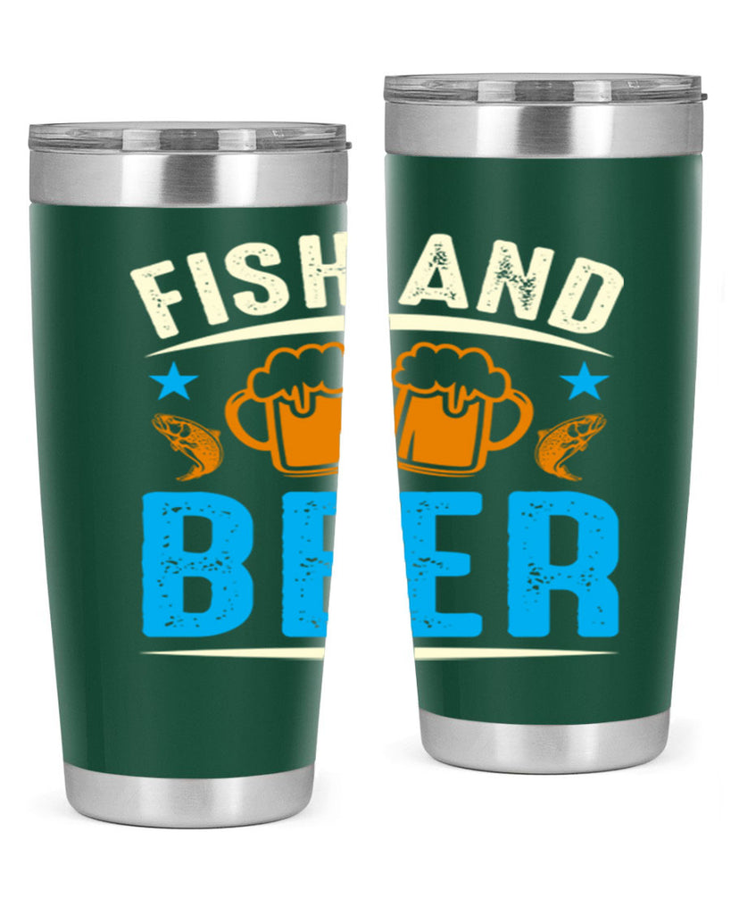 fish and beer 114#- beer- Tumbler