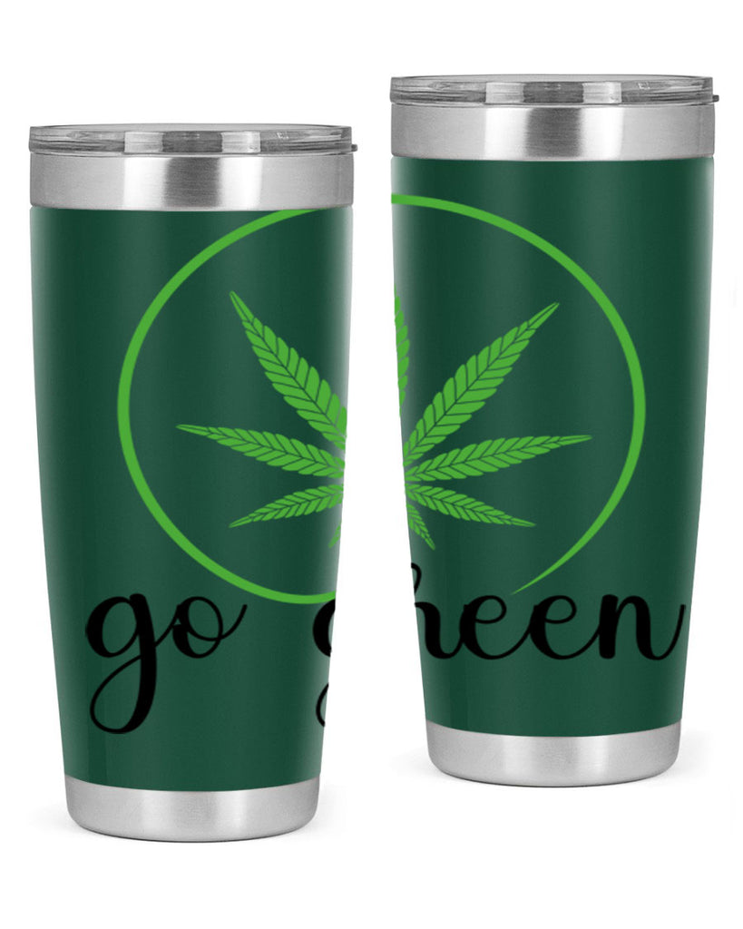 go green cannabis 92#- marijuana- Tumbler