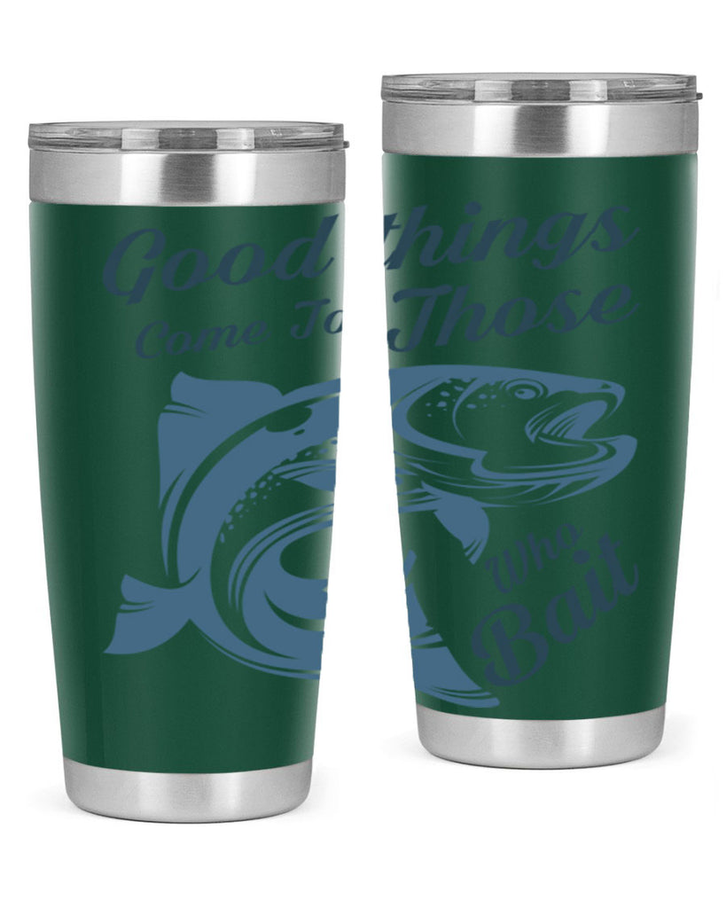 good things 127#- fishing- Tumbler