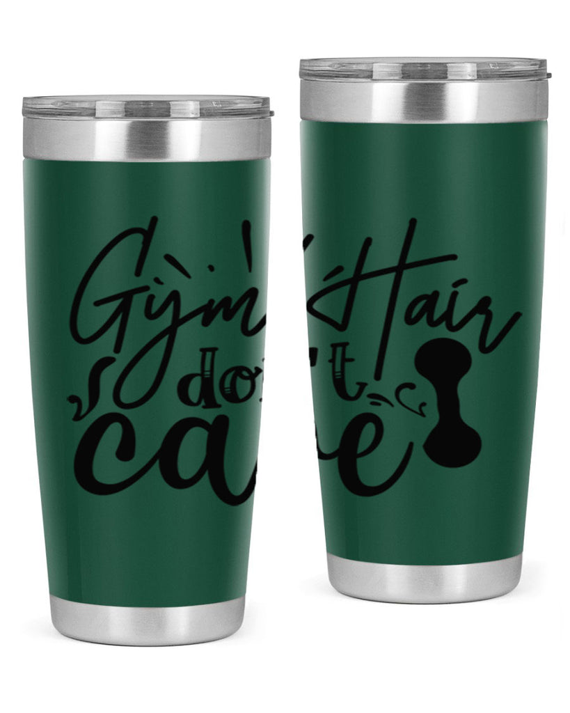 gym hair dont care 43#- gym- Tumbler