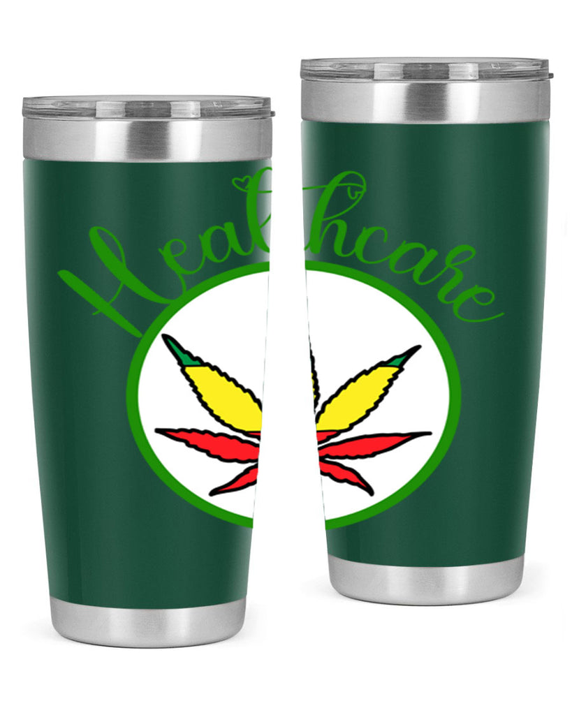 healthcare weed 106#- marijuana- Tumbler