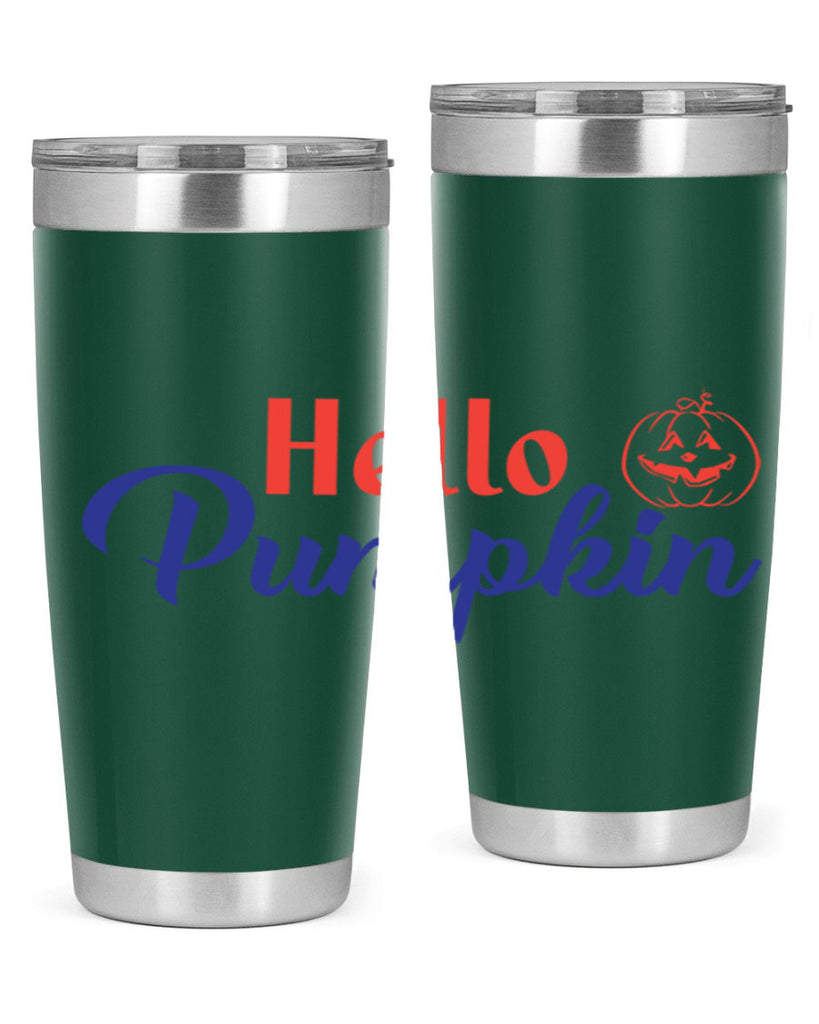 hello pumpkin 288#- fall- Tumbler