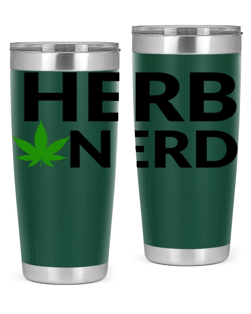 herb nerd 108#- marijuana- Tumbler