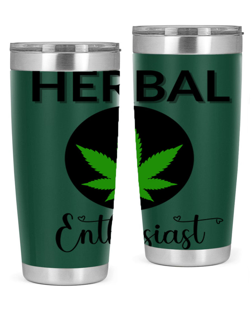 herbal enthusiast 109#- marijuana- Tumbler