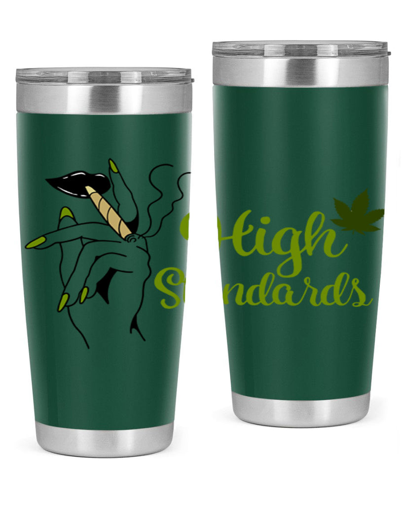 high standards 118#- marijuana- Tumbler