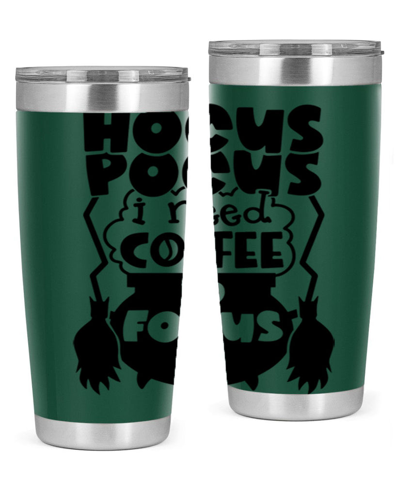 hocus pocus i nees coffee to focus 58#- halloween- Tumbler