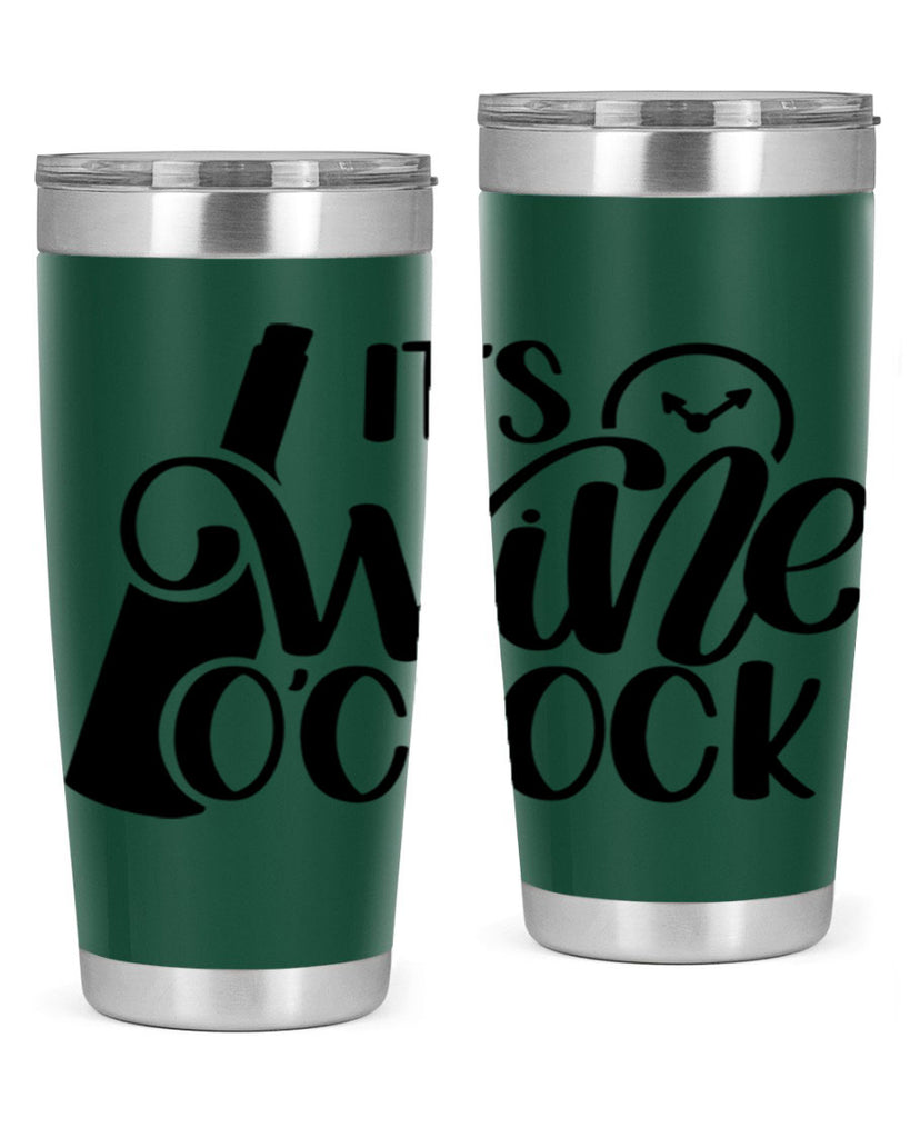 its wine oclock 47#- wine- Tumbler