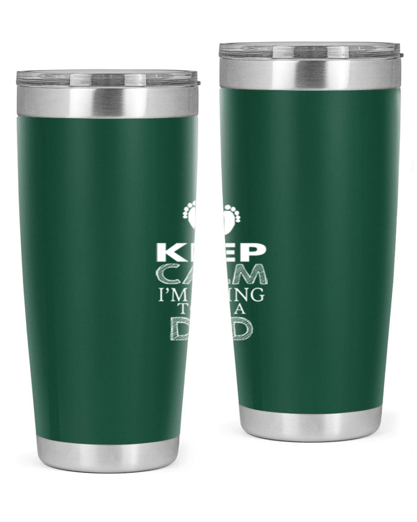 keep clam i am going to be a dad 2#- dad- Tumbler
