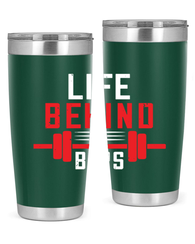 life behind bars 85#- gym- Tumbler