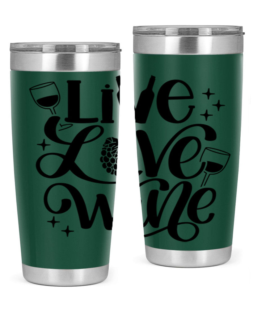 live love wine 43#- wine- Tumbler