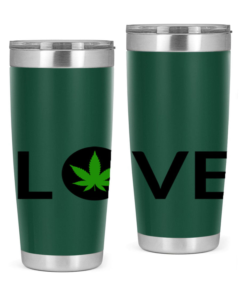 love cannabis 189#- marijuana- Tumbler