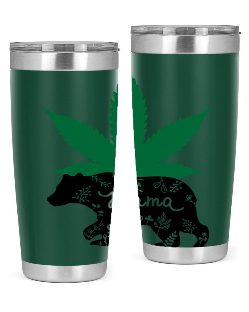 mama bear weed 196#- marijuana- Tumbler