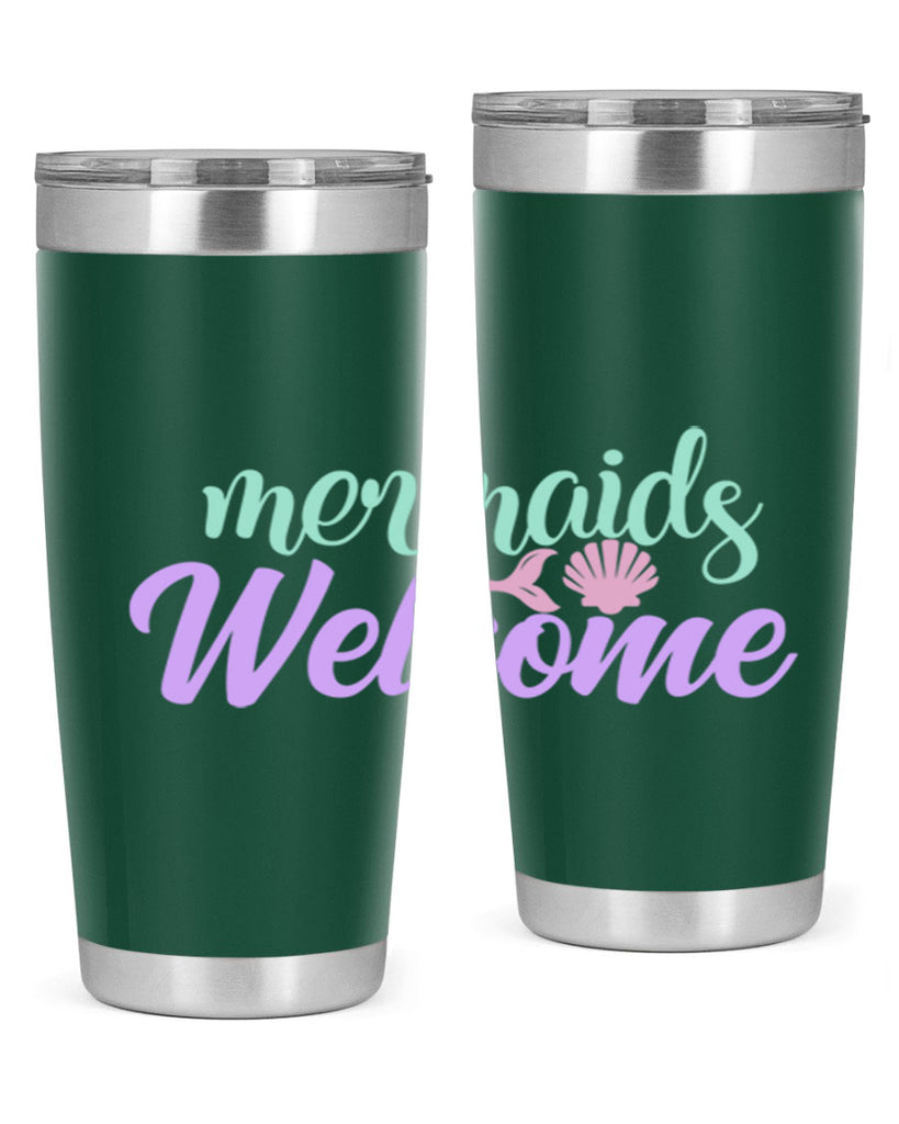 mermaids welcome 6#- mermaid- Tumbler