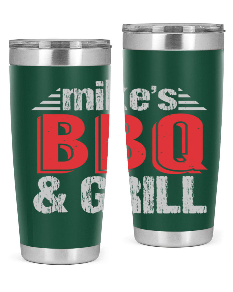 mikes bbq and grill 23#- bbq- Tumbler