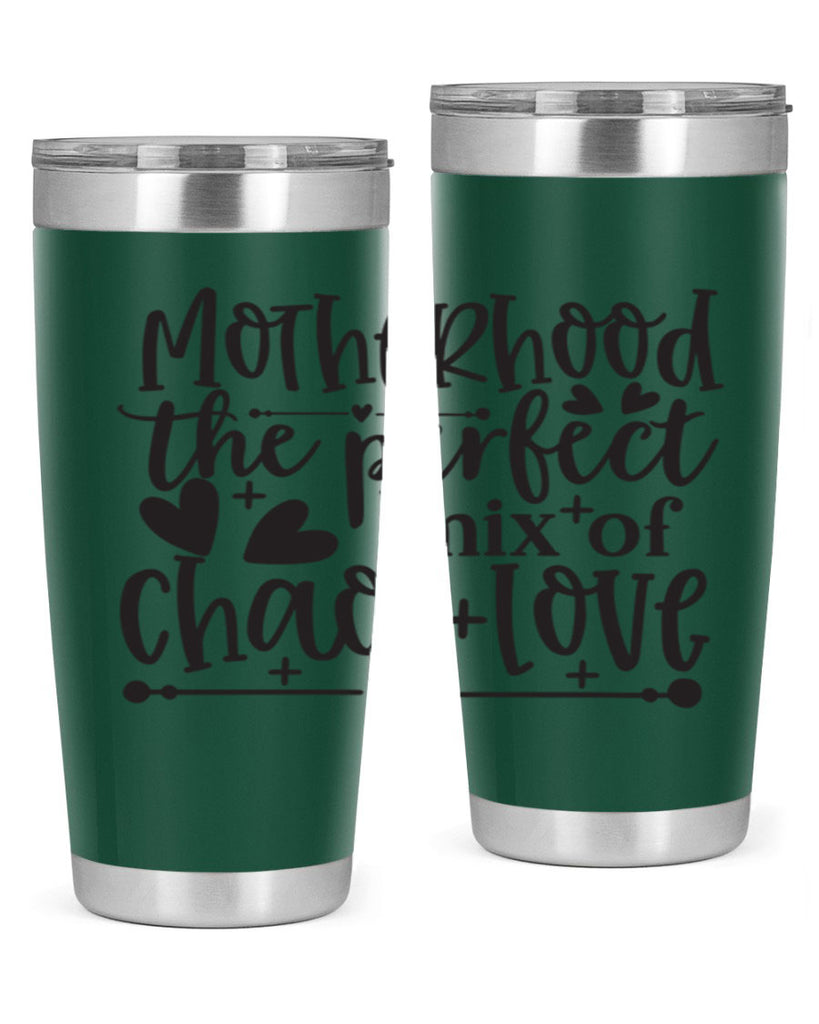 motherhood the perfect chas love 375#- mom- Tumbler